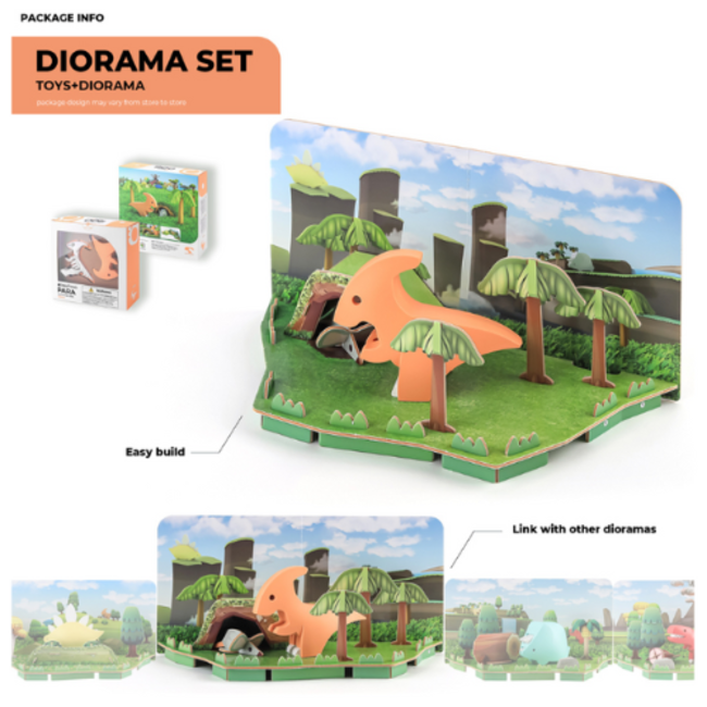Halftoys Speelgoed - Magnetische Dino dieren: Para