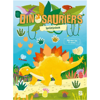 Boeken, Doeboeken - Dinosauriërs spelletjesboek, 4+