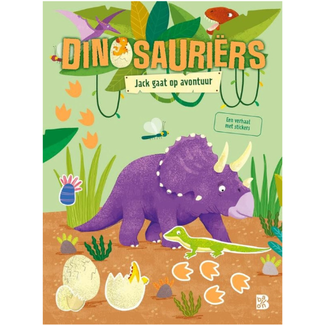 Boeken Doeboeken - Dinosauriërs verhalenplakboek. 4+