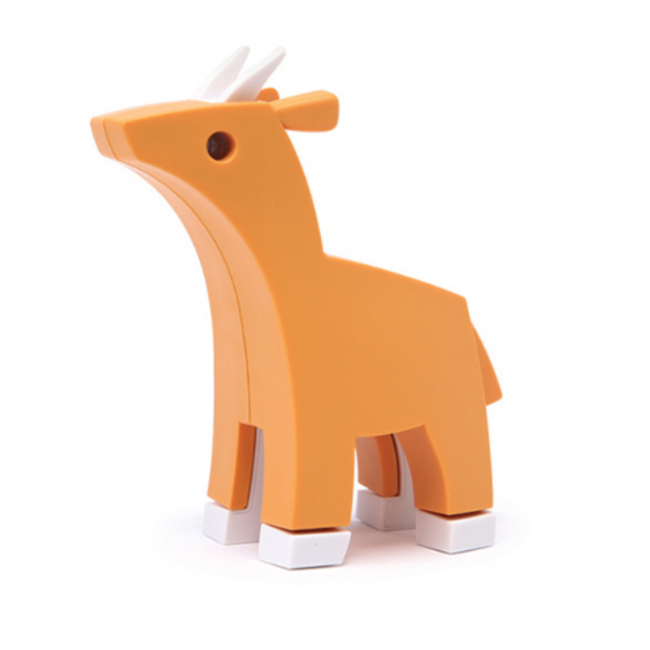 Halftoys Speelgoed - Magnetische Savanne dieren: Rooibok - Antilope (Impala)