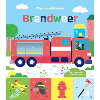 Boeken, Doeboeken - Stickerboek Brandweer, 4+