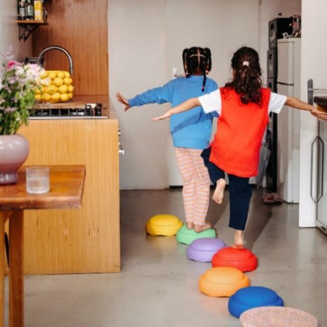 Super confetti rainbow set - Classic, 6st. + Balanceboard superconfetti 1st.