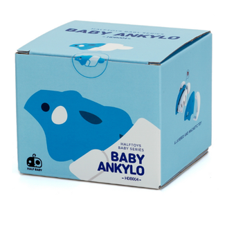 Halftoys Speelgoed - Magnetische dino dieren: Baby Ankylo