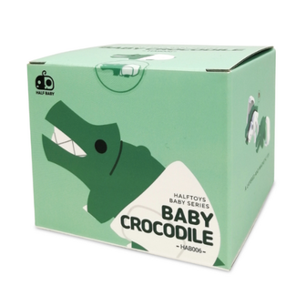 Halftoys Speelgoed - Magnetische savanne dieren: Baby Krokodil (Crocodile)