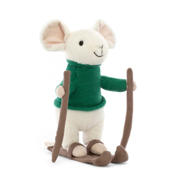Jellycat Merry Mouse Skiing