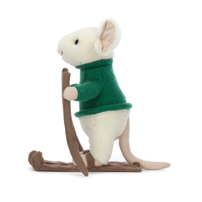 Jellycat Merry Mouse Skiing