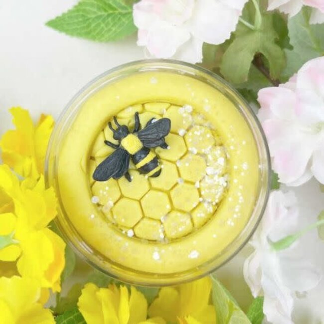 Dutch Dough Natuurlijke Speelklei - BEE-U-tiful, 250 gr.