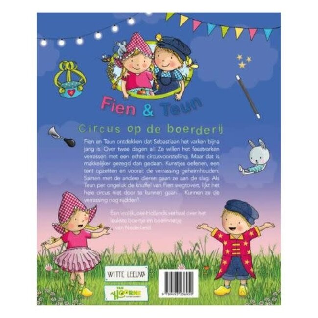 Boeken, Voorleesboeken - Fien en Teun Circus op de boerderij