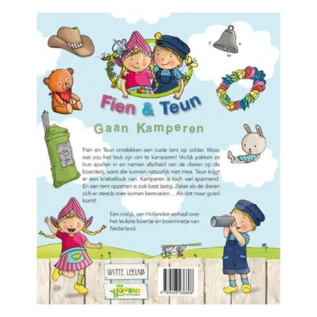 Boeken, Voorleesboeken - Fien en Teun Gaan Kamperen