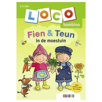 Loco Educatieve spellen - Loco Bambino, Fien & Teun in de moestuin, 3-5 jaar
