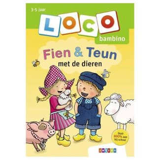 Loco Educatieve spellen - Loco Bambino, Fien & Teun met de dieren, 3-5 jaar