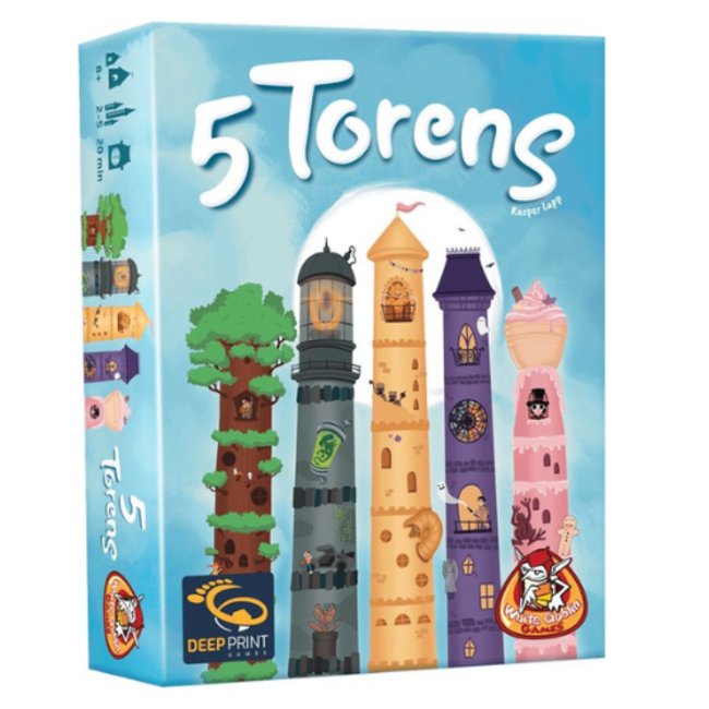 White Goblin Games Spellen, Kaartspellen - 5 Torens