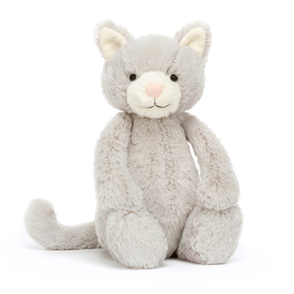 Jellycat Jellycat Knuffels - Bashful Grey Kitty Original (Medium), 31cm