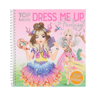 TOPModel Knutselen, stickerboek - TOPModel Dress Me Up Fantasy