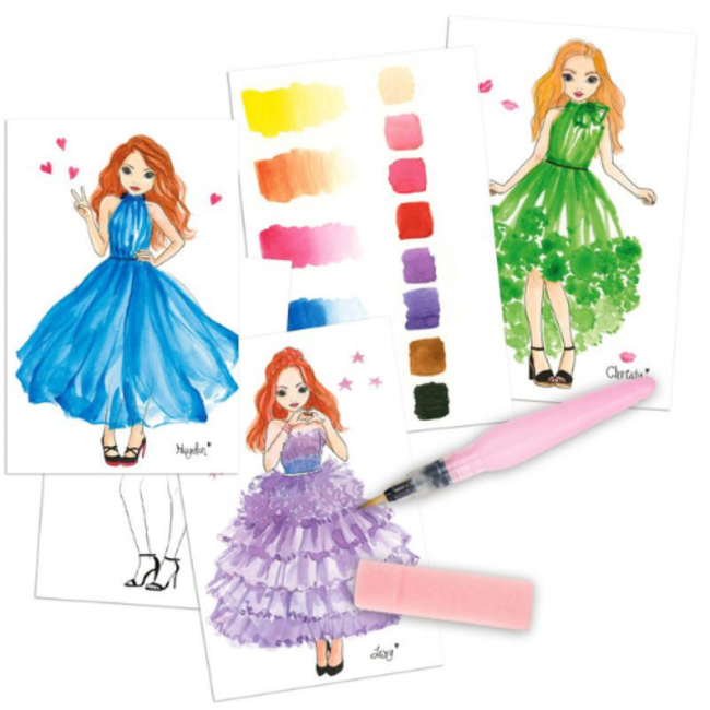 TOPModel Knutselen, waterwerf - TOPModel waterverf