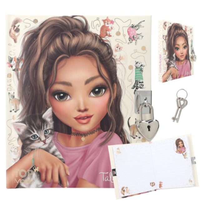 TOPModel Boeken, Dagboeken - TOPModel Kitty dagboek KITTY and DOGGY