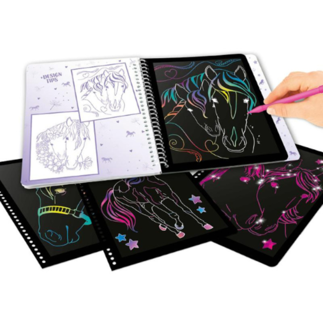 TOPModel Knutselen - Miss Melody Magic Scratch boek