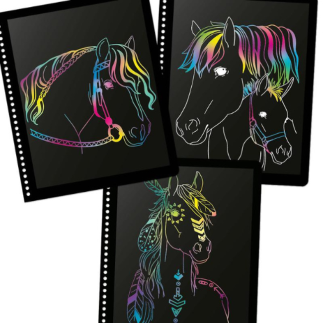 TOPModel Knutselen - Miss Melody Magic Scratch boek