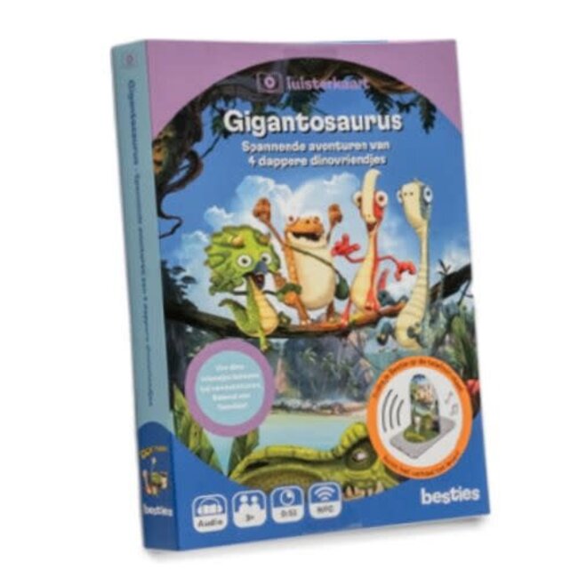Besties Boeken, Luisterboeken - Gigantosaurus deel 2, 3+ (51 min.)