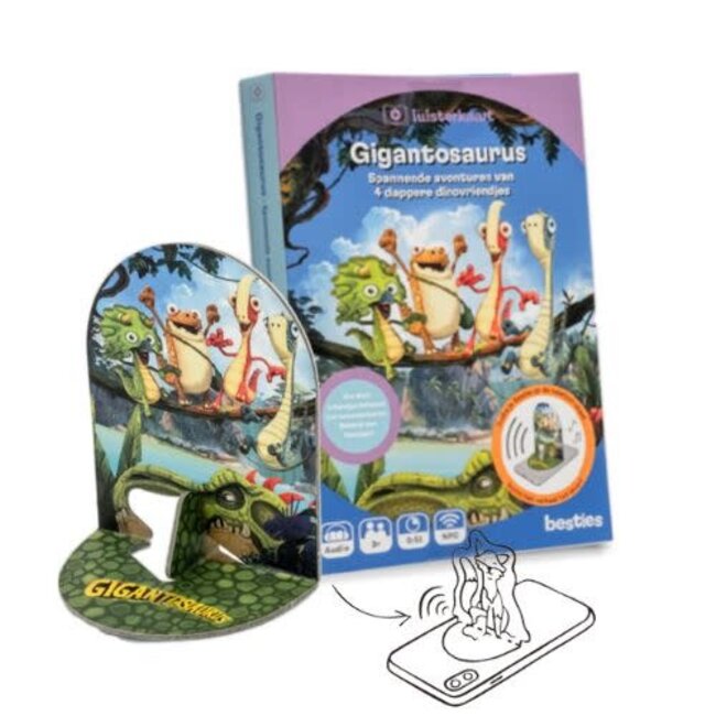 Besties Boeken, Luisterboeken - Gigantosaurus deel 2, 3+ (51 min.)