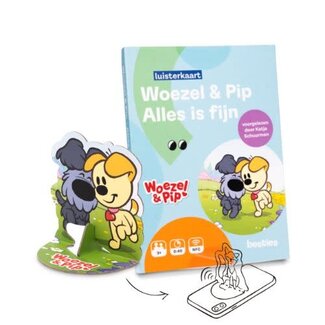 Besties Boeken, Luisterboeken - Woezel en Pip Alles is fijn, 3+ (40 min.)