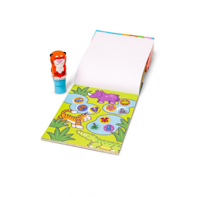 Knutselen, Sticker WOW! Activity Pad Set -Tijger (3+)