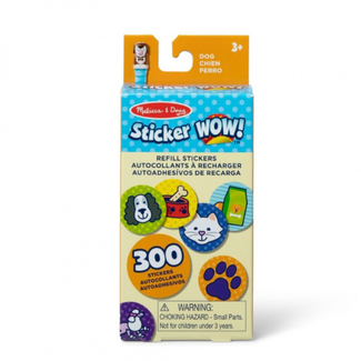 Knutselen, Sticker WOW! Navulling Stickers - Hond (3+)