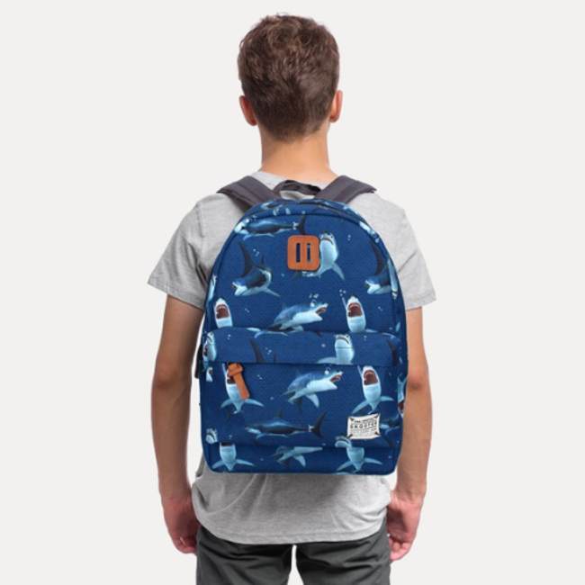 Skooter Rugzak, Kinderrugtas - Unexpected Animals Blauw