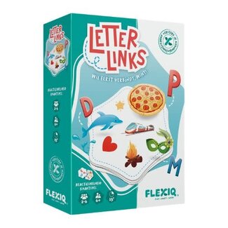 FlexIQ Educatieve spellen - Kaartspel Letter Links, 6+