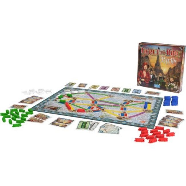 Spellen, Bordspellen - Ticket to Ride Parijs