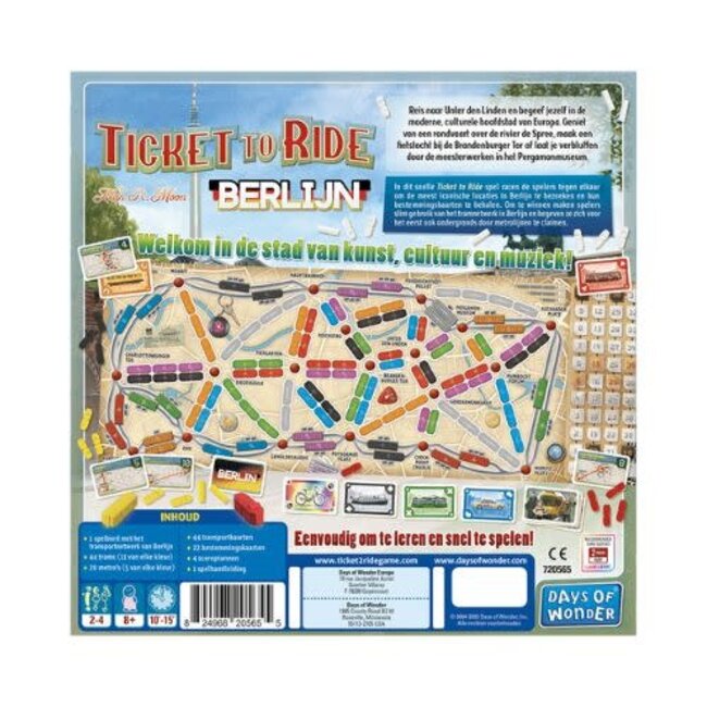 Spellen, Bordspellen - Ticket to Ride Berlijn