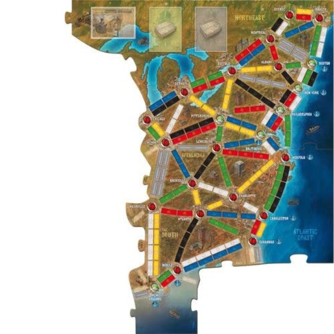 Bordspellen, Ticket to ride legacy - Legendes uit het westen