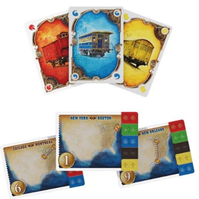 Bordspellen, Ticket to ride legacy - Legendes uit het westen