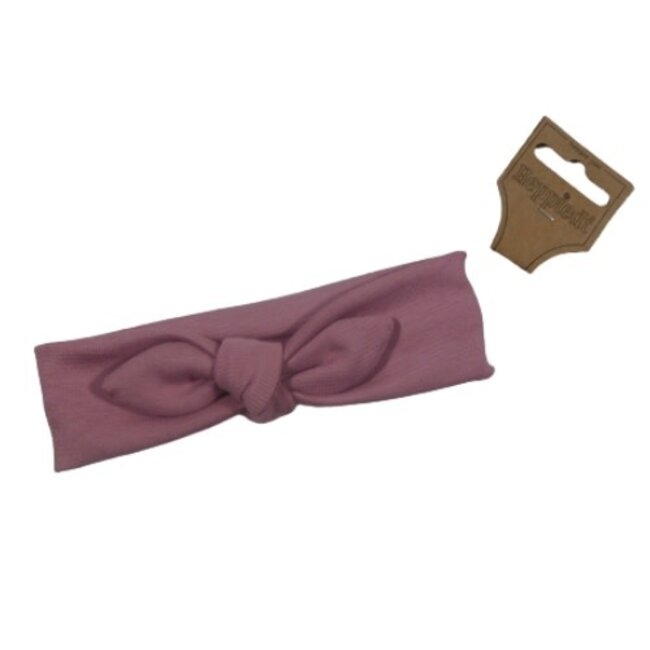 Heppiedi Heppiedi Haaraccessoires - Knoophaarband gemêleerd Oud Roze