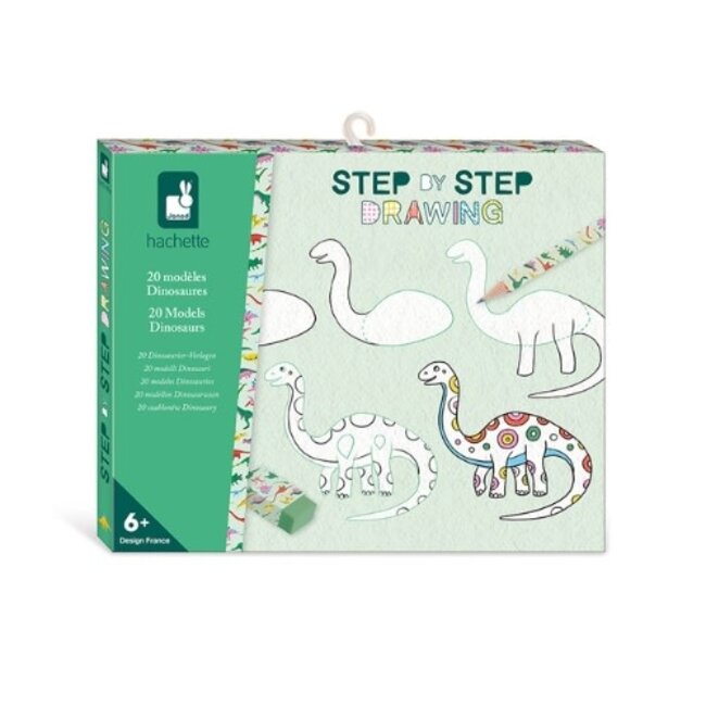 Janod Janod Atelier - Step by Step - Dinosaurus