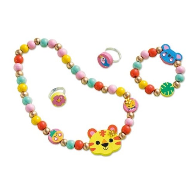 Janod Atelier Bijoux - Armbandjes maken Secret Jungle
