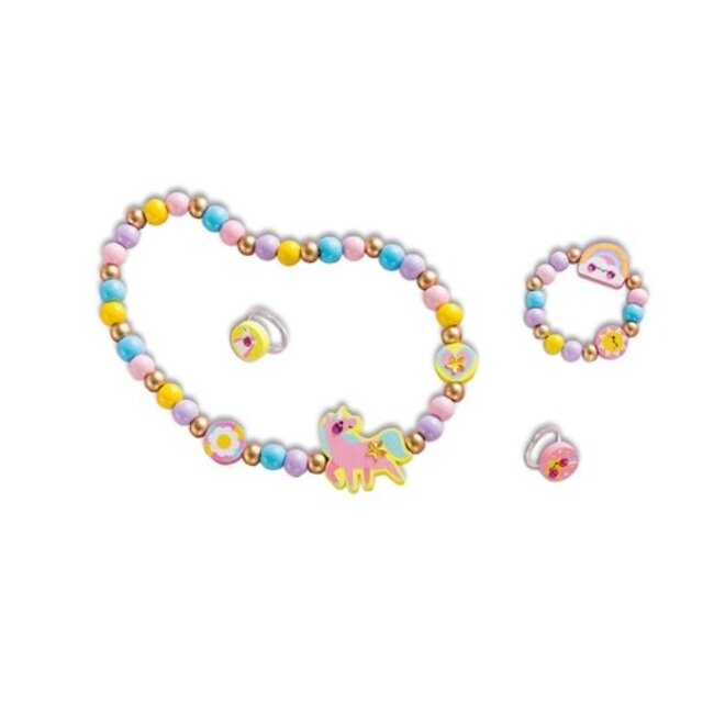 Janod Atelier Bijoux - Armbandjes maken Rainbow land