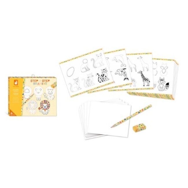 Janod Janod Atelier - Step by Step - Dieren