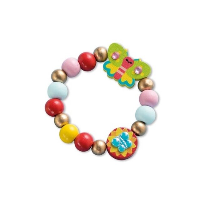 Janod Atelier Bijoux - Armbandjes maken  Flower Garden