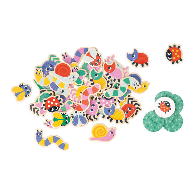 Janod Janod Pedagogie - Zoekspel de tuindiertjes