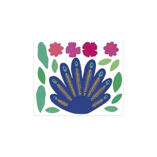 Janod Knutselen, Knutselpakket - Pauw decoratie maken