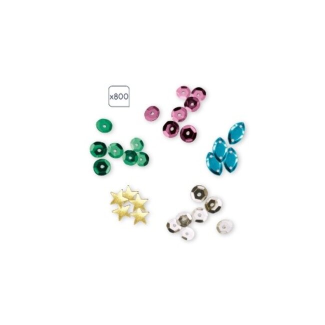 Janod Janod Atelier - Pailletten Zeemeerminnen