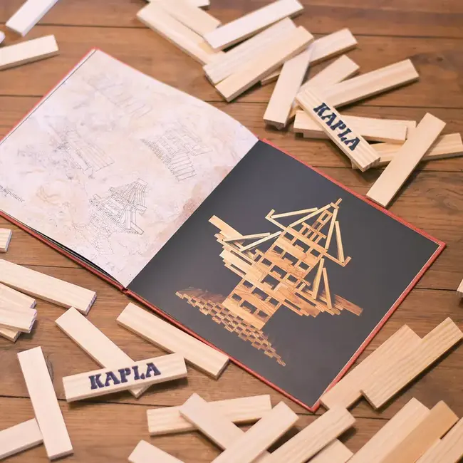 Kapla Boeken, Informatieve boeken - Kapla BOOK 1 - Beginnende bouwers 6+