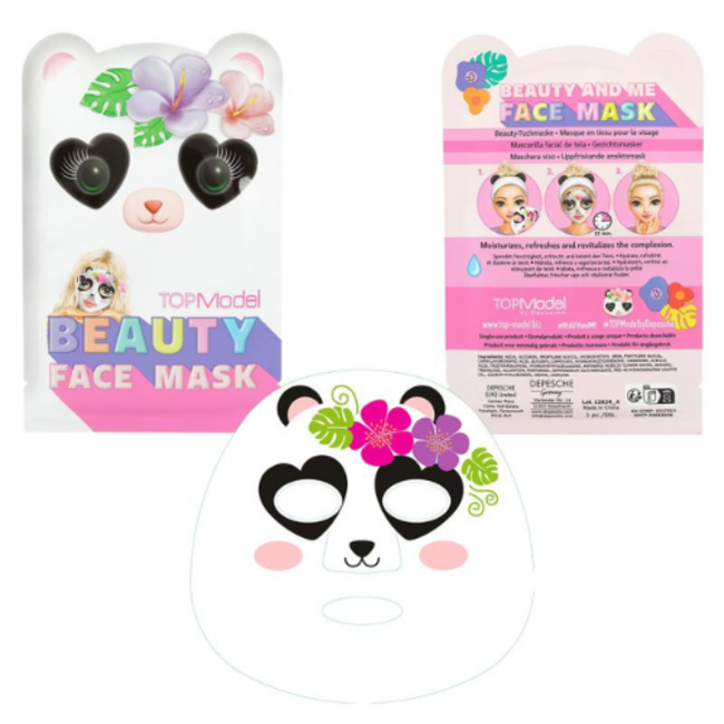 TOPModel Kinder make-up - TOPModel sheetmasker dier BEAUTY and ME