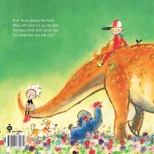 Gottmer Boeken, Prentenboeken - Boer Boris en de Dino, 3+