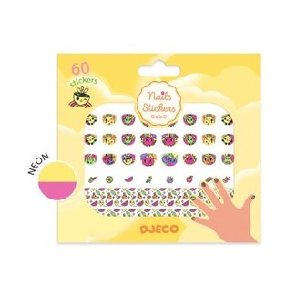 Djeco Body Art - Nagelstickers PEPS - FSC MIX