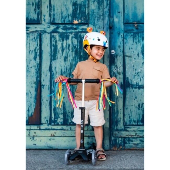 Microstep Micro Mini Step - Deluxe ECO zwart LED, 2-6jr.