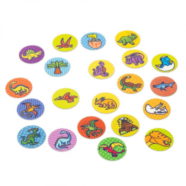 Knutselen, Sticker WOW! Navulling Stickers - Dino (3+)