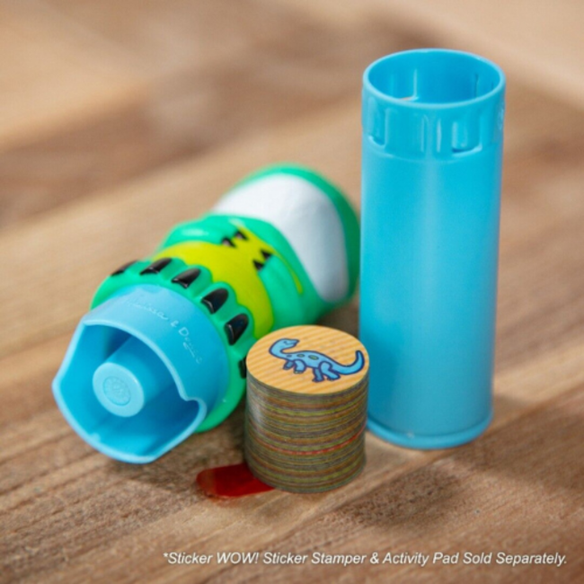 Knutselen, Sticker WOW! Navulling Stickers - Dino (3+)