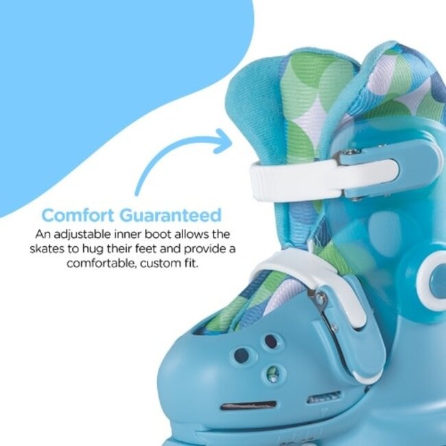 Yvolution Buitenspeelgoed, Skates - Twista Skates Blauw (29-33)